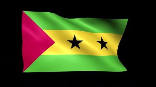Drapeau de Sao Tomé