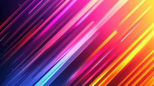 Dynamische diagonale Linien in lebendigen Farben