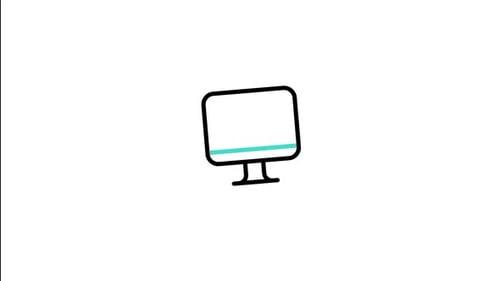 Digital News Animated Icon