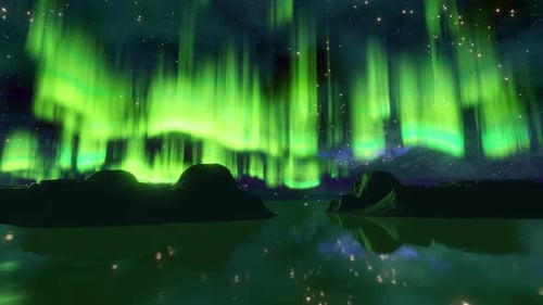 Aurora Night 4k