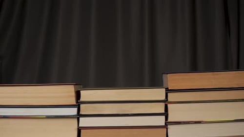 Books Stacks Build Stop Motion
