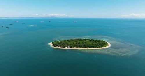 Tropical Island in the Philippines