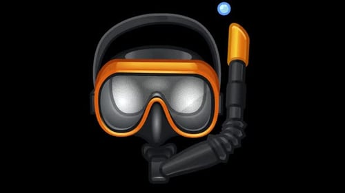 Diving Animated Emoji
