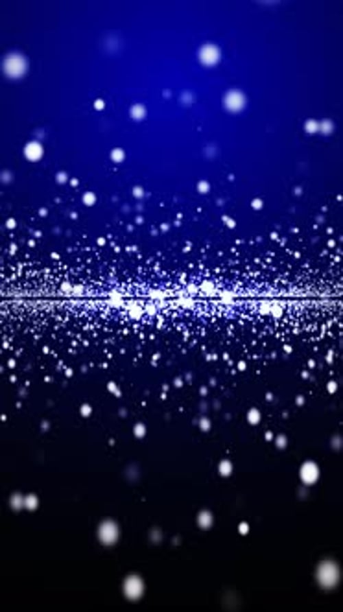 Awards Shiny Blue Particles Loop