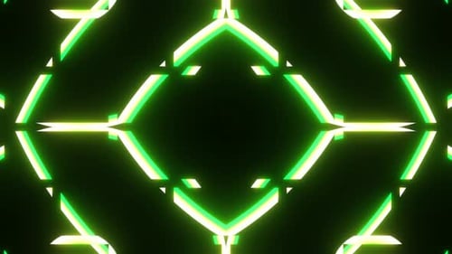 Rhythmic Abstract Techno Music Animation for Creative Backgrounds