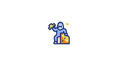 Animiertes Giantmonkey-Symbol
