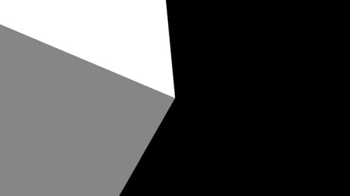 Geometric Triangle Shape Reveal Transition