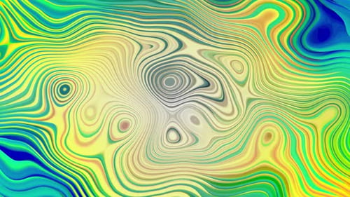 Vibrant Abstract Flowing Liquid Waves Motion Background