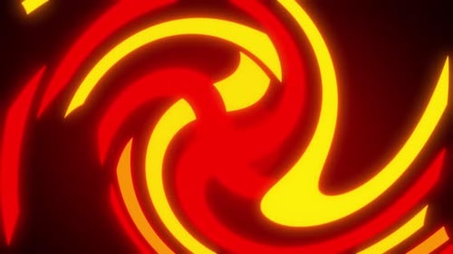 Abstract Swirling Fluid Energy Loop Background