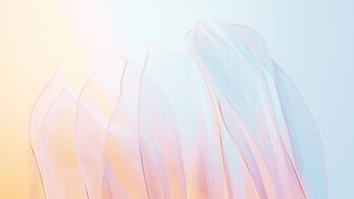 Gradient multilayer glass background