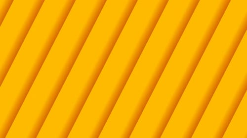 Animated Yellow Diagonal Stripes Looping Background