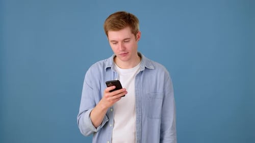 Man Surprised by Financial Windfall on His Phone