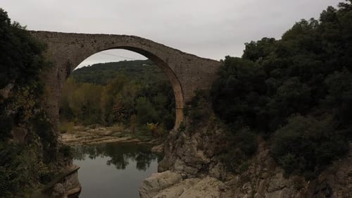 13th century bridge stock video
