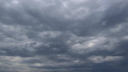 Dramatic Storm Clouds Moving Across the Sky