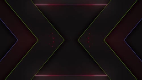 Vibrant abstract neon background with glowing lines