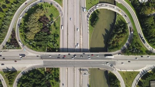 aerial traffic intersection