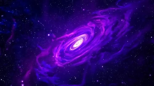 Leuchtender Farbraumnebelpartikel-Hintergrund