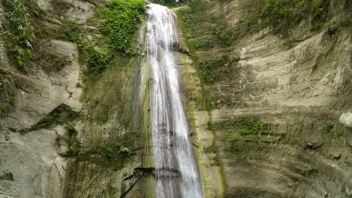 Beautiful Tropical Waterfall Philippines Cebu