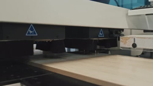 Working Wood Finishing Machine