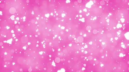 Abstrakte rote Herzen zum Valentinstag auf dunklem Hintergrund