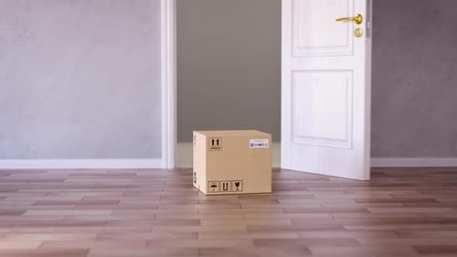 Parcel Box Opening and Filling with Home Appliances