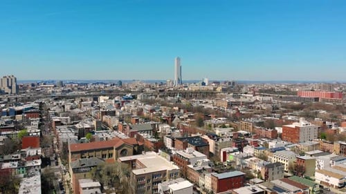 New York city aerial view