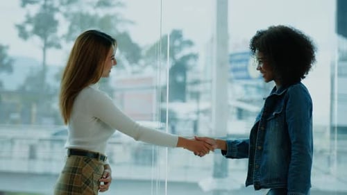 Professional business woman working on laptop document about business accounting financial marketing