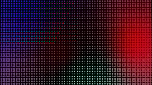 Abstract Halftone motion background | Moving Dots | HD