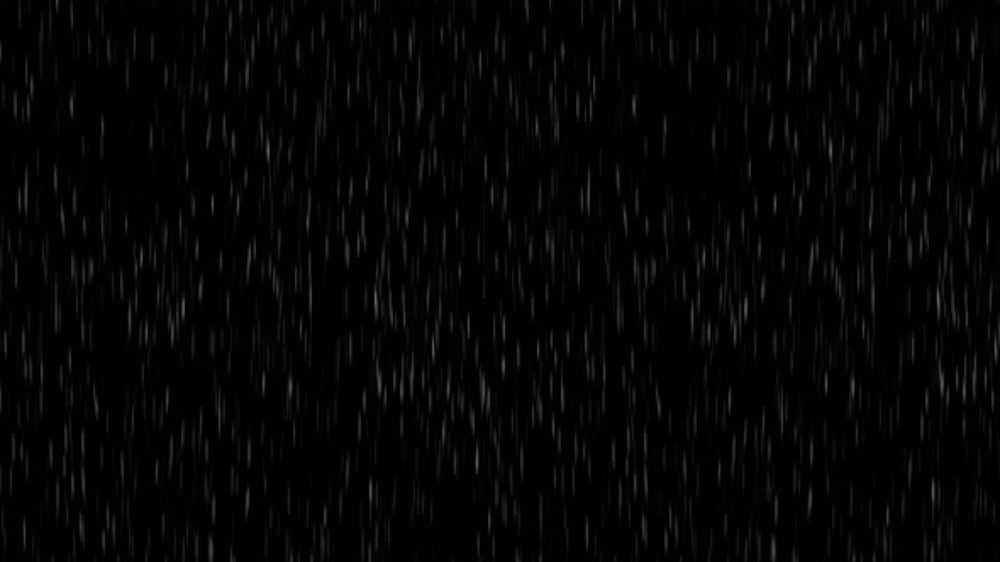 Falling Rain, Rain Drops Falling Alpha, Loop Animation Of Rain Drops ...