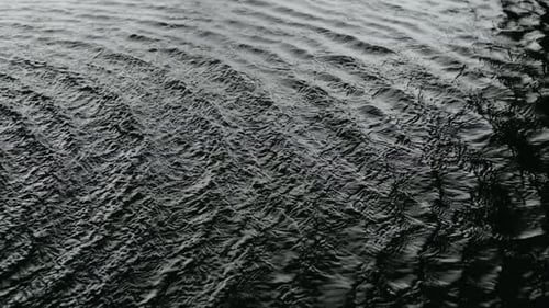 Abyss Sammlung: Ruhige Wasserwellen, die von links nach rechts schwimmen