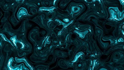 Abstract Fluid Blue Liquid Dynamic Motion Background