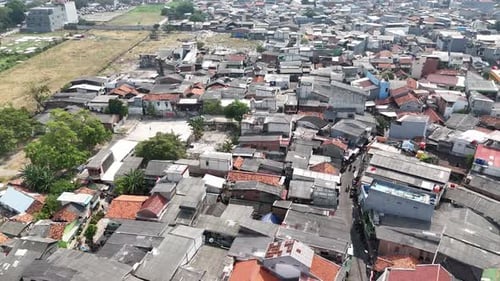 Kota Bambu Selatan Jakarta Downtown District Aerial fooatges