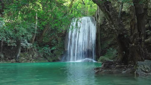 Waterfall, Stream, Water Fall