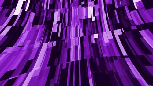 Seamless Loop of Abstract Purple Geometric Rectangles Background