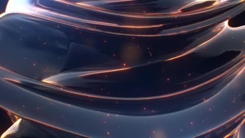 Boucle de fond liquide foncé