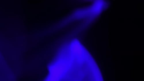 Abstract Blue Glare on Dark Background with Shadows