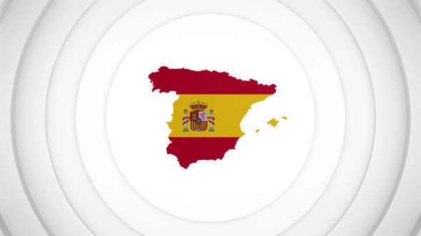 3D Disk with Spain Map Intro, Backgrounds Motion Graphics ft. 3d ...