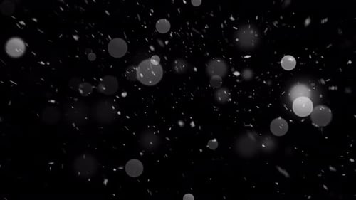 Enchanting Snowflakes Diagonal 4K loop
