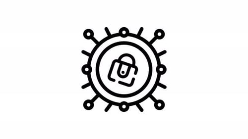 Animation Cybersecurity Icon