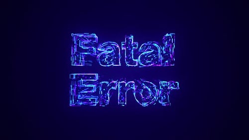 Texto de erro fatal sendo construído usando linhas