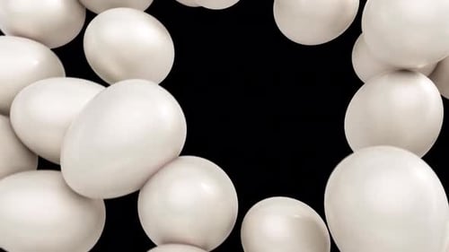 Fluid Egg Shapes Reveal Transition With Alpha