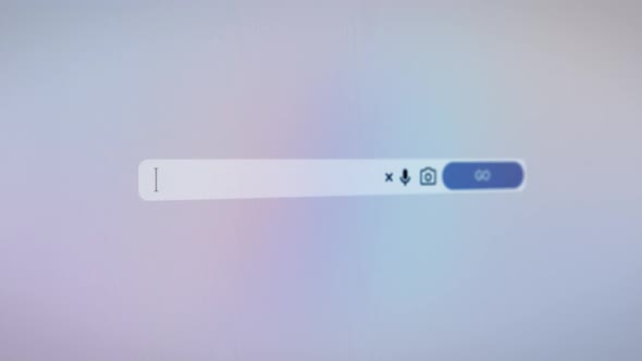 Disruption Typing In Computer Search Bar, Backgrounds Motion Graphics ...