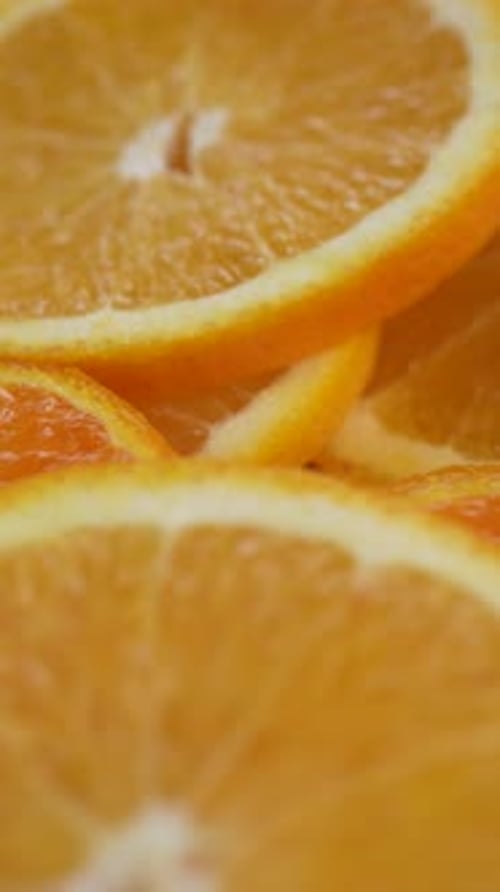 Vertical Video of Fresh Oranges 22