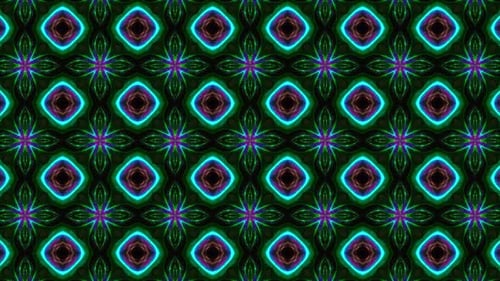 Colorful Kaleidoscope VJ Loop V6