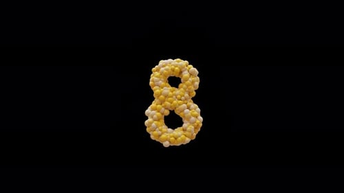 3D-Animations-Kugeln Nummer 8