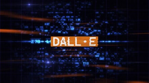 Futuristic Digital Data Stream Animated Background