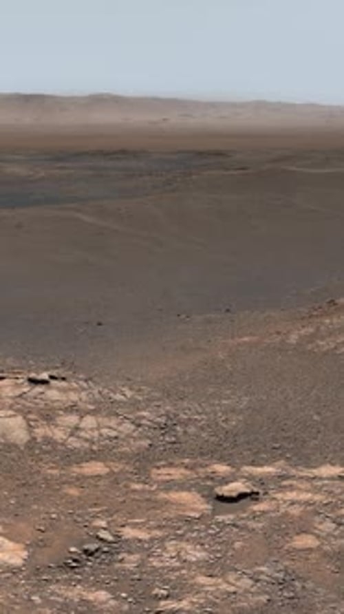 Mars Surface Panorama in High Resolution