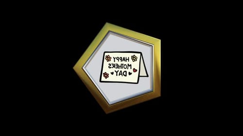 Carte de vœux pour la fête des mères Alpha