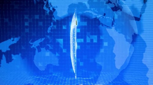 Digital Security Shield Reveal on Global Network Background