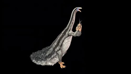 Nourriture de dinosaure Therizinosaurus